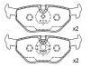 Bremsbelagsatz, Scheibenbremse Brake Pad Set:34 21 1 161 455