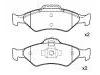 Pastillas de freno Brake Pad Set:YS61-2K021-AA