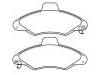 Brake Pad Set:1 048 308