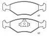 тормозная кладка Brake Pad Set:5882984