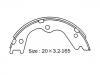 Zapata de freno Brake Shoe Set:NN2073