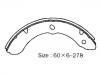 Kit mâchoire de frein Brake Shoe Set:NR4036