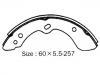 刹车蹄片 Brake Shoe Set:W001-33-310