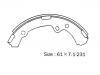 Kit mâchoire de frein Brake Shoe Set:04496-30030