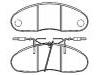 Bremsbelagsatz, Scheibenbremse Brake Pad Set:5000 295 329