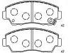 Bremsbelagsatz, Scheibenbremse Brake Pad Set:UB39-49-280