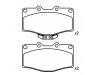 тормозная кладка Brake Pad Set:04465-35030