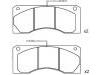 刹车片 Brake Pad Set:5000 814 345