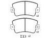 Brake Pad Set:77 01 201 709