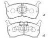 刹车片 Brake Pad Set:FAY8-26-48Z