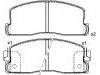 тормозная кладка Brake Pad Set:45022-SA5-670