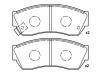 Plaquettes de frein Brake Pad Set:55200-61880