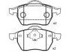 Pastillas de freno Brake Pad Set:8D0 698 151 A