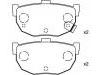 Bremsbelagsatz, Scheibenbremse Brake Pad Set:58302-29A00