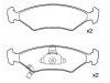 Pastillas de freno Brake Pad Set:0K2A2-33-23Z