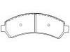 тормозная кладка Brake Pad Set:1802 9791