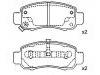 刹车片 Brake Pad Set:06450-S34-000