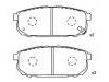 Plaquettes de frein Brake Pad Set:58302-3ED00