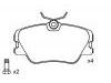 刹车片 Brake Pad Set:000 420 99 20