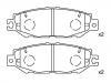 刹车片 Brake Pad Set:04466-50060